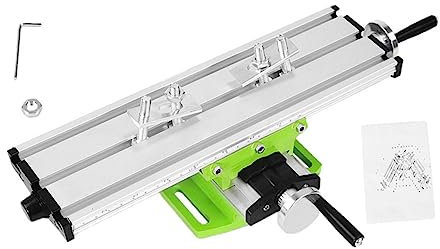 ANDRESLAD Multifunktionale Kreuztisch Arbeitsstation Mit Handbohrunterstützung Mini Bohrständer Für Tischbohrmaschine Inklusive Anleitung Schraubenkappen Und Schraubenschlüssel Ideal