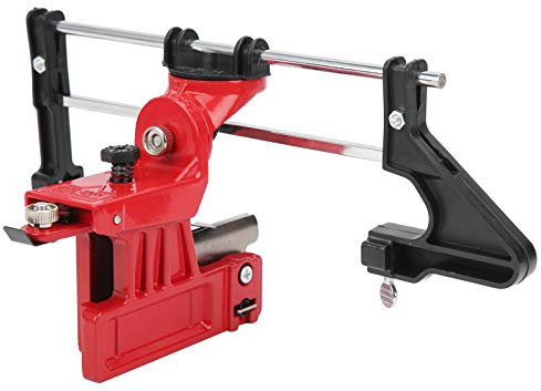 Chainsaw Sharpener Guide, Chainsaw Chain Filing Guide Bar Mounted Chainsaw Chain Sharpener Guide Chain Saw Sharpener Tool Sharpener Sharpening Grinding Tool Sharpening Guide