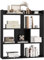 COSTWAY Bücherregal mit 7 Fächern, Standregal, Würfelregal, Aufbewahrungsregal für Wohnzimmer, Schlafzimmer, Büro, 80 x 20 x 90 cm (schwarz)