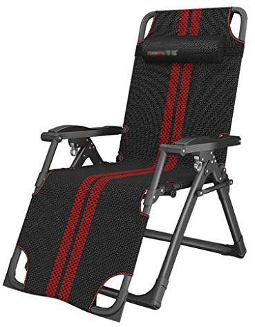 HFERTSCN Zero Gravity Stuhl Garten Patio Lounge Liege Falten Liege Rasensonne Liegestühle atmungsaktive Stoff für Camping Beach Pool Seite im Freien FANDIAO