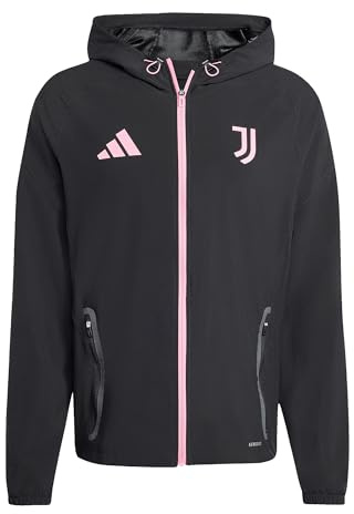 adidas Performance Juventus Turin Vis Tech Travel Jacke schwarzrosa, S Herren