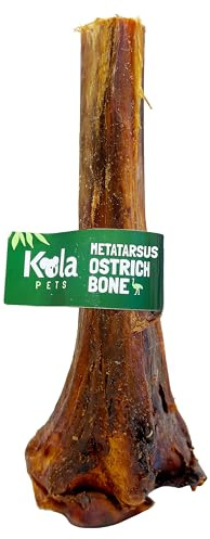 Ostrich Bones for Dogs Metatarsus 100% Natural Long-Lasting Dog Chew