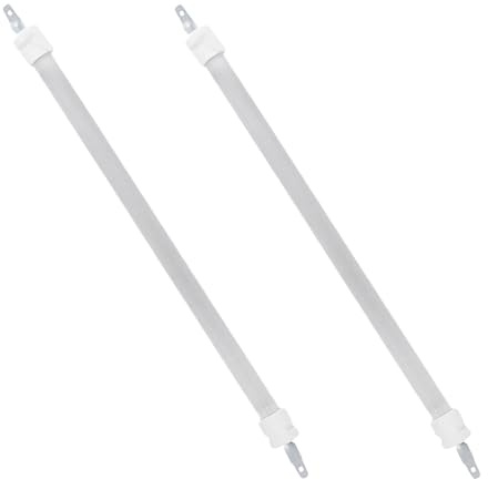 Gogogmee Lot De 2 Éléments Chauffants pour Chauffage Infrarouge Tubes De Quartz Résistances pour Appareils De Chauffage Infrarouge Résistances pour Poêles Électriques Tubes De Quartz