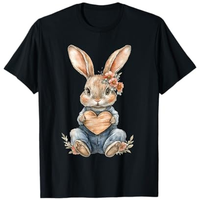 Kaninchen, Hasenohren, Osterhasen Kostüm, Osterdeko, Ostern T-Shirt