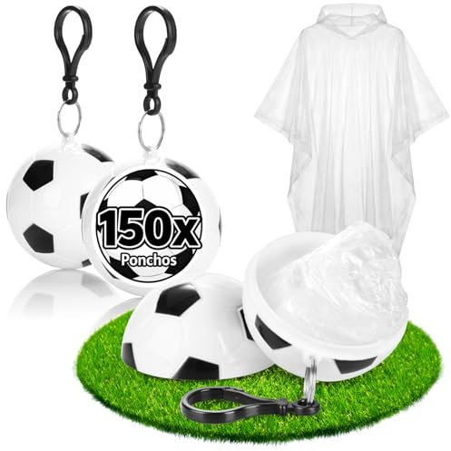 com-four® Regenponcho mit Kapuze, Regencape, Notfallponcho | Regenschutz für unterwegs bei WM - EM - Open-Air - Festival - Camping - Wandern - Regen-Überwurf - Onesize