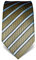 Vincenzo Boretti Herren Krawatte reine Seide gestreift edel Männer-Design zum Hemd mit Anzug für Business Hochzeit 8 cm schmal/breit dunkelgrün
