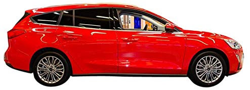 Solarplexius Auto-Sonnenschutz Scheiben-Tönung passgenau für Ford Focus Turnier 4 Gen. ab Bj.18 Komplettsatz Keine Folie