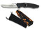 Tokisu Coltello giapponese K25 realizzato da CNC G-10 e fibra di carbonio 9,5 cm con CLIP lama 10 cm per caccia, outdoor, sopravvivenza e bushcraft 18322 + portabottiglie regalo