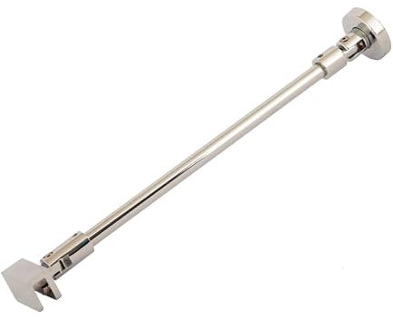 Dusbad Wandanschluss-Set - Stabilisator für Duschkabine Glas/Wand 300mm, chorm