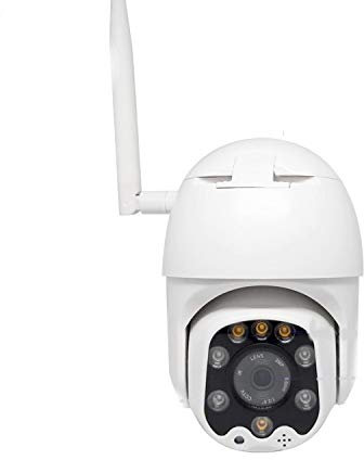 Dynamode Wireless Outdoor Wifi IP Home Security CCTV Camera 1080p Pan/tilt/wide Angle With Night Vision, Waterproof, Smart Motion Sensor