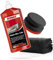 detailmate SONAX Hand Polier Set - SONAX Polish+Wax Color rot 500ml + Handpolierschwamm Puck im Verbundaufbau hart Ø90/50mm Edgeless Superflausch Mikrofaser Poliertuch 550GSM