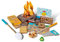 Melissa & Doug Let's Explore S'Mores & More Lagerfeuer Spielset - 23-teilig