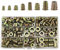 Inserti Filettati Per Legno, 222 Pezzi Dadi a D In Lega Di Zinco, Viti a Esagono Incassato, Kit Di Assortimento Per Mobili In Legno, Plastica, Metallo (M4/M5/M6/M8/M10)