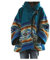 Damenmantel Winter Yellowstone Beth Dutton Kelly Reilly Fleecejacke mit Kapuze Hornschnalle, Farbe: 001, 42