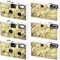 Confezione da 6 fotocamere usa e getta per matrimoni, monouso, con flash, per matrimoni, San Valentino, anniversari, viaggi, campeggio, feste