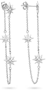Radiant Fantasy Gold Silver Earrings, Estándar,