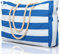 oscaurt Strandtaschen für Damen, Groß Wasserdichte Strandtasche mit Reißverschluss Strandtaschen Wasserdicht Sanddicht Swim Pool Tasche Große Tote