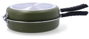 Quid Naturalia Padella doppia tortilla 26 cm alluminio adatto vetroceramica adatta a induzione 2 strati antiaderenti