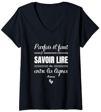 Femme Femme enceinte cadeau future maman humour grossesse surprise T-Shirt avec Col en V