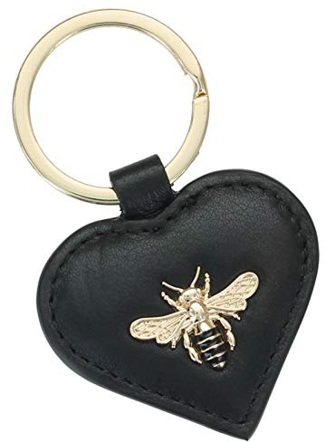 Mala Leather Mason Collection 5154_27 Schlüsselanhänger aus Leder, Schwarz (Schwarz) - 5154_27