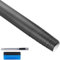 NewL Film autocollant en vinyle satiné mat de qualité supérieure pour voiture, moto, téléphone (gris, 30 cm x 150 cm)