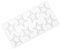 BESTonZON Molde De Silicona Forma De Estrella Para Galletas y Chocolates Herramienta De Repostería Para Decoración De Pasteles y Repostería Casa o Restaurantes