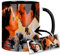 Casablanca Humphrey Bogart Ingrid Bergman B Tasse Innen & Henkel Schwarz Keramikbecher Mug