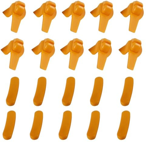 BOROCO 20 pcs Reifenmontiervorrichtungsschutz, alufelgen Schutz,Reifenmontiervorrichtungsmontage-Demontagekopf-Enteneinsatz-Felgenschutz