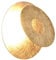 Trio Leuchten Wandleuchte Leano 240310179, Metall goldfarbig, inkl. 6 Watt LED, Schirm schwenkbar, Goldfarben