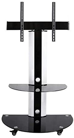 Il Peut déplacer Le Meuble TV en Alliage d'aluminium, antirouille, Angles Gauche et Droit réglables, Bureau, Salle de réunion, Meuble TV Bien