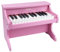 JUYOUNGA Kids Piano Keyboard, 25 Keys Digital Wood Piano for Kids, Musical Educational Instrument Educational Toy, Birthday Chirstmas Gifts for Girls Children Beginner (PINK)