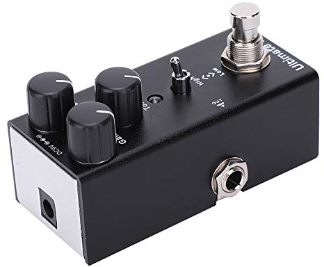 E-Gitarren-Pedal, Gitarrenpedal, Gitarrenteile, DC 9 V, E-Gitarren-Effektpedal, Ultimate Drive Mini Single True Bypass für E-Gitarre