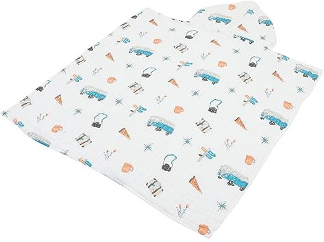 BESTonZON Badetuch Mit Kapuze Für Junge Mädchen Baumwolle Schnell Trocknend Bequemer Badetuchumhang Für Junge Mädchen Und Strandbenutzung