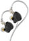 LICAEVEY ZS10 PRO X - Auricolari per monitor con cavo, 1DD+4BA, driver dinamico da 10 mm, HiFi, forma ergonomica, 0,75 mm, 2 pin, cavo staccabile