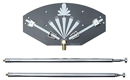 FM Horn-Stangenantenne hohe Verstärkung Fernbedienung 75-360 MHz für Audio-Video-Heimfernseher