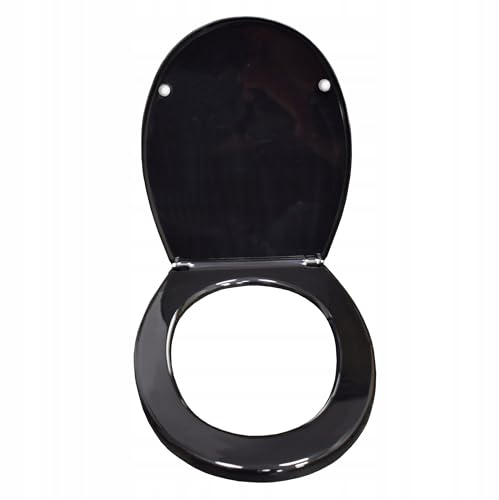 SEPIO WC-Sitz, Model 100, Polypropylen, oval, Schwarz