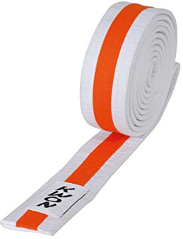 Kwon Taekwondo Judo Karate Gürtel Budogürtel 4 cm zweifarbig