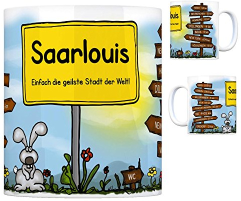 trendaffe - Saarlouis - Einfach die geilste Stadt der Welt Kaffeebecher
