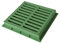 First Plast TGNP30V Telaio con Griglia Pedonabile in PVC, Verde, 300x300 mm