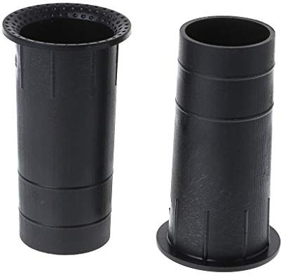 certylu 2PCS Speaker Port Tube Bass Reflex Vent Connector 3-5 35x80mm Subwoofer Woofer Box