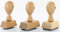 Holzstempel Stempel Firmenstempel Adressstempel mit Wunschtext/Logo (2-3 Zeilen)