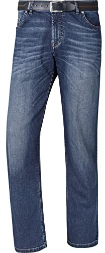 Jan Vanderstorm Herren Tiefbundjeans Joel blau, 4XL (XXXXL) - 70