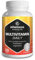 Multivitamines Gélules à Fort Dosage pour Hommes et Femmes, 13 Vitamines Naturelles A, B, C, D, E, K, 120 Capsules Vegan pour 4 Mois, sans Additifs Inutiles, sans Iode…