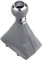 LZLWL Pomo de Palanca de Cambios de Acero Inoxidable Plateado para Audi A4 S4 B8 8K / A5 8T / Q5 8R S-Line 2007-2015 6 MT Coche de Velocidad de Cambio de Engranaje Perilla de Cuero de PU de Arranque