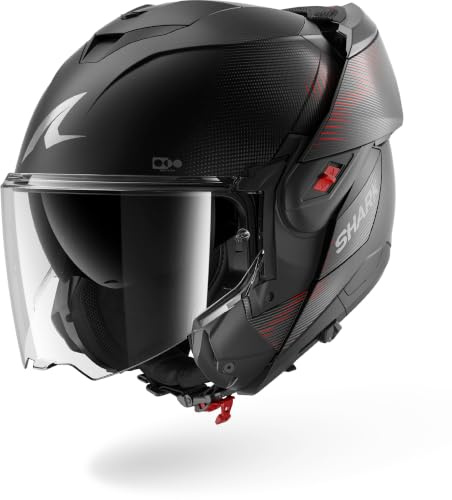 Shark, Modularer Motorradhelm OXO SP LYNE Black Anthracite Anthracite KAA, S