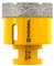 HIGHDRIL Diamond Core Drill Bit - 2(50mm) with M14 Thread Dry drilling for Porcelain Tile Ceramic Granite Marble Stone Masonry Brick for Angle Grinders