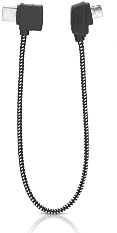 Kuuleyn Datenkabel, Typ-C-Kabel, RC-Drohnen-Zubehör, RC-Drohnen-Tablet-zu-Controller-Kabel, 207 mm Datenkabel Typ-C-Tablet-zu-Controller passend für DJI Mavic Mini RC-Drohne