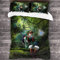 ANSSON Kinder Bettwäsche 135x200cm The Legend of Zelda Bettbezug + 2 Kissenbezug 80x80,Spielfans Mikrofaser Bettwäsche-Sets Fanartikel,Atmungsaktiv (135x200cm, Zelda5)