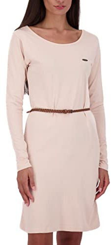 ALIFE and Kickin EllinAK A Longsleeve Dress Damen Sommerkleid, Kleid Blossom Melange XS
