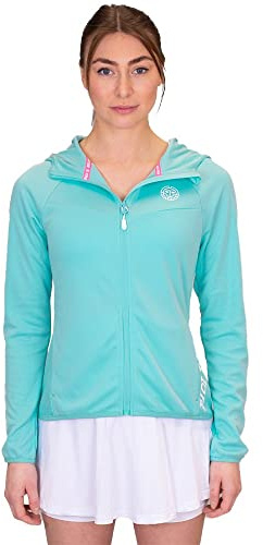 BIDI BADU Damen Crew Jacket - Aqua, Größe:S
